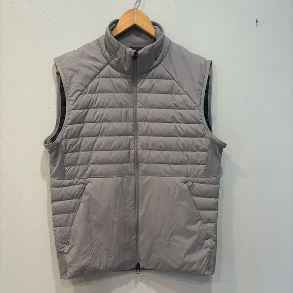 Lululemon Goose Down Feathers Full Zip Jacket Vest Men’s Size Small - Picture 1 of 13